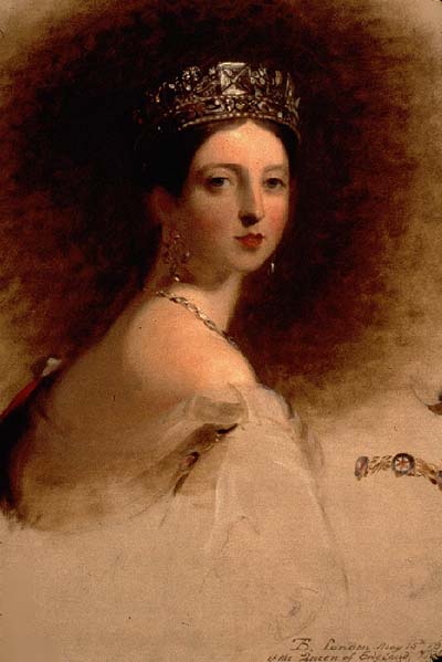 Portrait of Queen Victoria